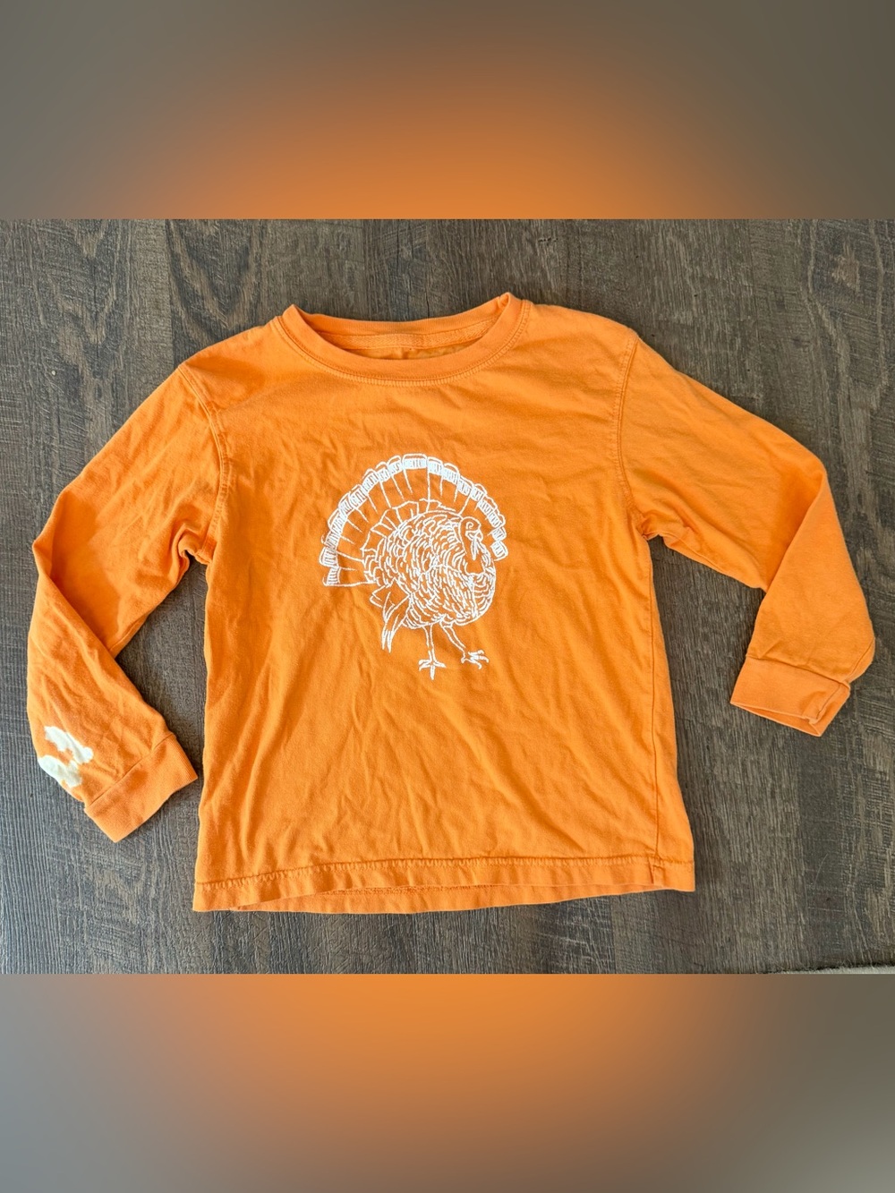 Mustard and Ketchup Kids Long-Sleeve Turkey Tee